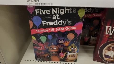 Five Nights at Freddy's Board Game Retai... | Stock Video | Pond5