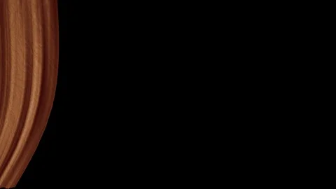 Five options for opening texture curtains with alpha channel. Stock Footage 109160681