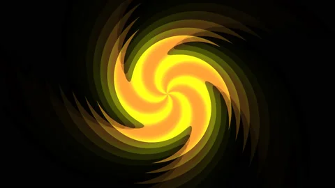 Five Pointed Spiral Spinning Candy Star Stock Footage 139740656