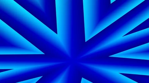 Five Pointed Star Appearing in Blue USA Themed Style Abstract Background Stock Footage 113958102
