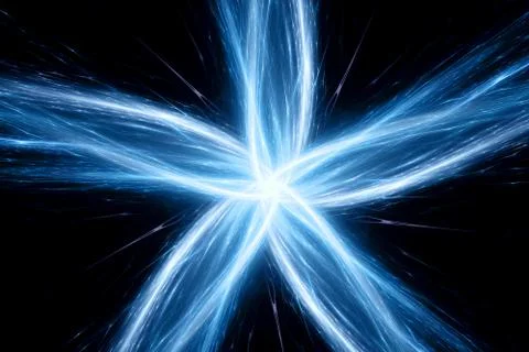 Five pointed star Stock Illustration