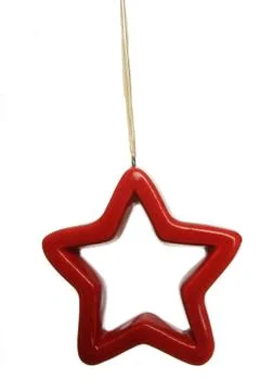 Five pointed star Foto stock