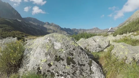 Five Polish Lakes Valley, High Tatra, Video stock 94983756