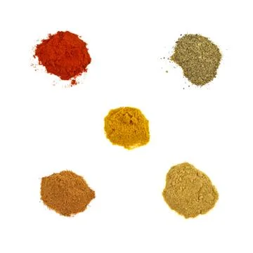 Five spices Stock Photos