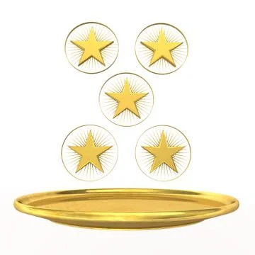 Five-star chef Stock Illustration