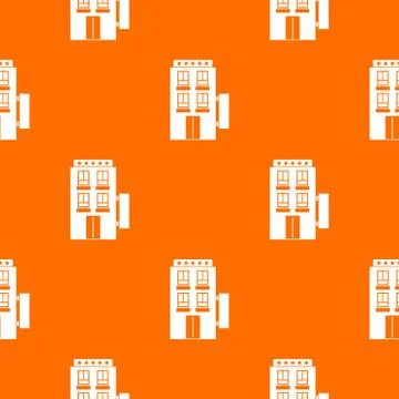 Five star hotel pattern seamless Ilustración de archivo
