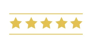 Five Star Rating Animation, 4k Stock Footage