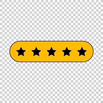 Five star rating Stock Illustration