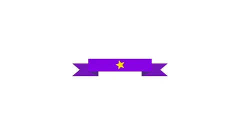 Five star ribbon badge vector illustration. award icon. 5 rate gold review .. Stock Footage 333830094