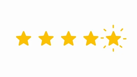 Five Stars. 스톡 동영상 122059274