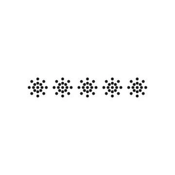 Five stars icon. Simple style tournament rating poster background symbol. R.. Stock-Illustration
