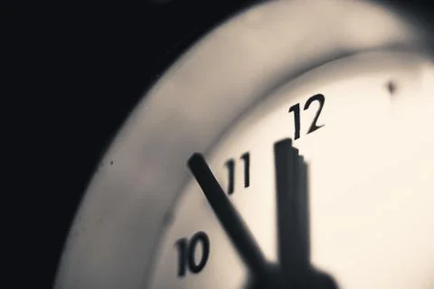 Five to Twelve O'clock 스톡 사진