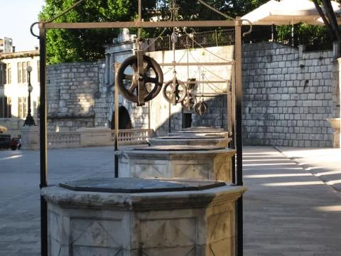 Five wells Foto stock