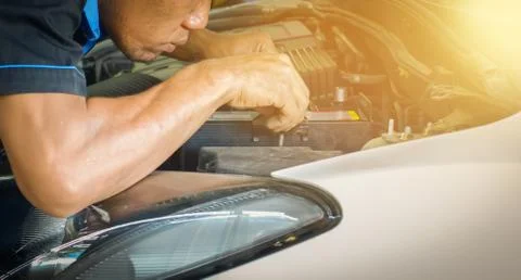 Fix car Stock Photos