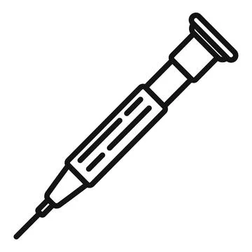 Fix screwdriver icon outline . Mobile repair Ilustración de archivo