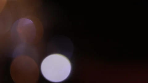 Fixed blue and brown bokeh light leak on the left 스톡 동영상 309351499