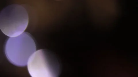 Fixed bokeh light from the left Stock-Footage 309353502