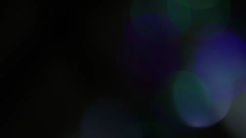 Fixed bokeh light with matte blue and green colors, left-hand handle 库存影片 309490402