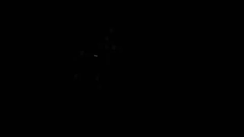 FIXED Floodlights are turning off over large soccer stadium Stock Footage 159399977