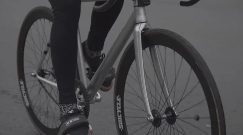 Fixed Gear Documentary / BIKE FIX / CYCLIST Stock Footage 55867514