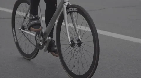 Fixed Gear Documentary / BIKE FIX / CYCLIST Stock Footage 55867534