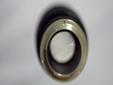 Fixed lens on the white background Stock Footage 72924303