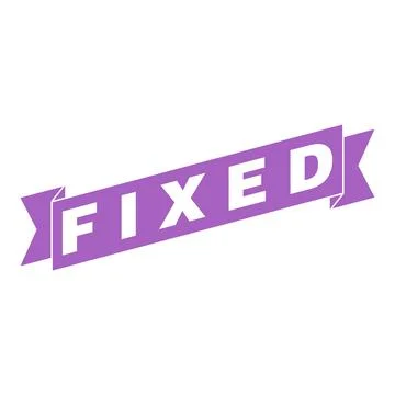 Fixed Letter Rubber Stamp Template Design Stock Illustration