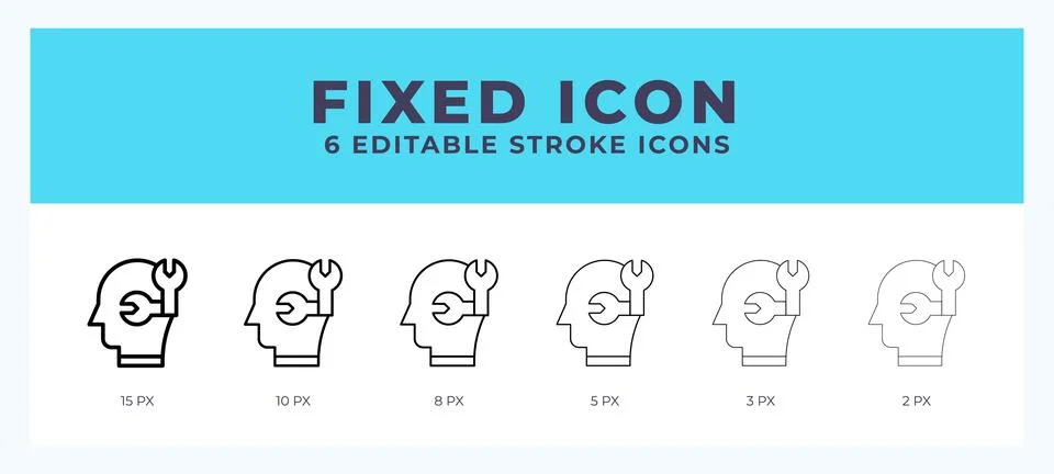 Fixed line icon. High quality icon symbol for web design. App Stock Illustration