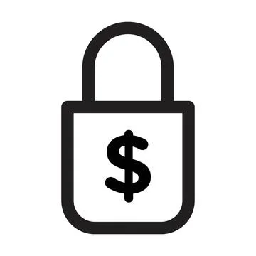 Fixed Pricing Icon Perfect for Retail and Sales Tags Stock Illustration