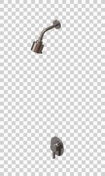 Fixed Shower Stock Illustration