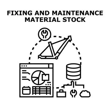 Fixing and maintenance material stock management system 库存插图