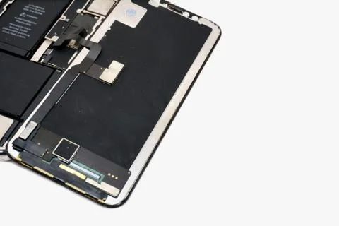 Fixing a broken IPhone Stock Photos