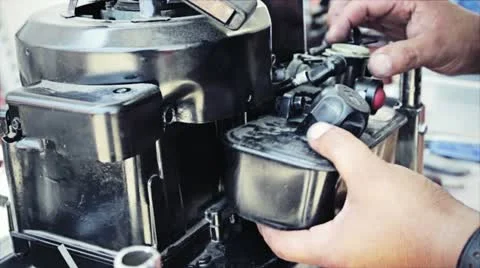 Fixing Engine Stock Footage