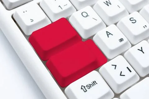 Fixing Internet Problems Concept, Sending Error Report Online, Information... Foto stock