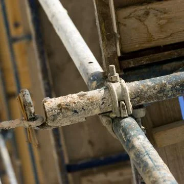 Fixing knot metalware Stock Photos