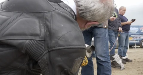 Fixing a motorbike Stock Footage 109494638