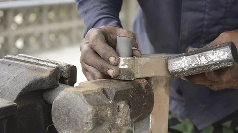 Fixing Motorcycle. Stock Footage 77748784