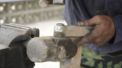 Fixing Motorcycle. 스톡 동영상 77748900