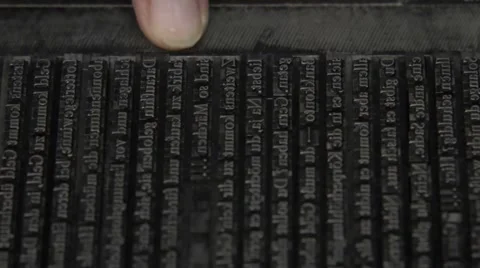 Fixing text block close up Stock Footage 59185872