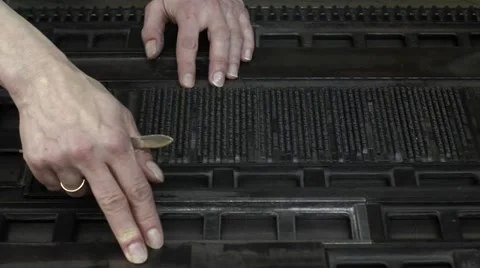 Fixing text block medium Stock Footage 59185803