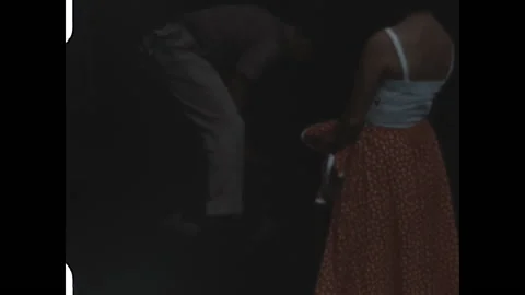 Fixing Tire 1949 Stock Footage 142556708