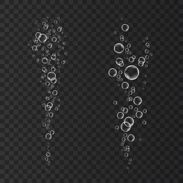 Fizzy  drink bubbles texture. Stock Illustration