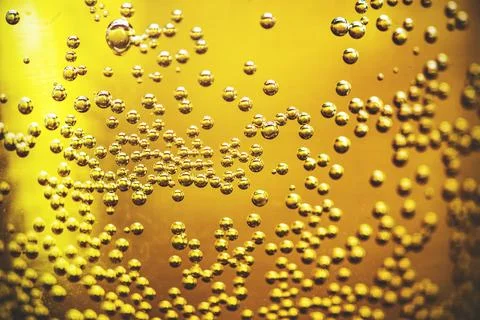 Fizzy drink forming bubbles background Stock Photos