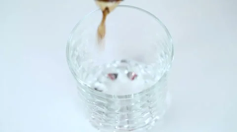 Fizzy drink is poured into a glass 스톡 동영상 59760185