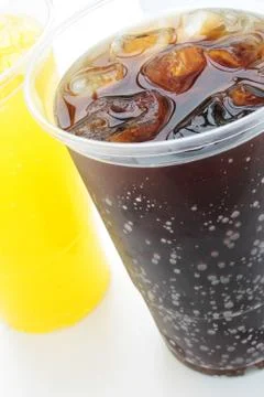 Fizzy soda drinks Stock Photos
