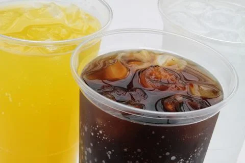 Fizzy soda drinks Stock Photos