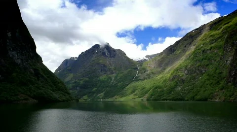 Fjord Vídeo Stock 774159
