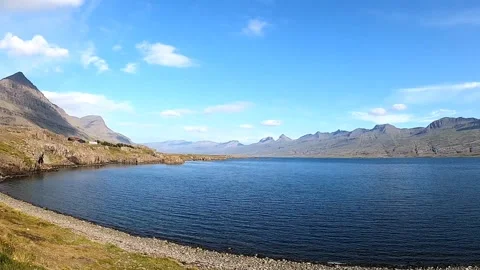 Fjord Iceland Stock Footage 333331263