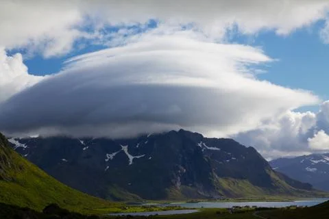 Fjord in norway Stock Photos
