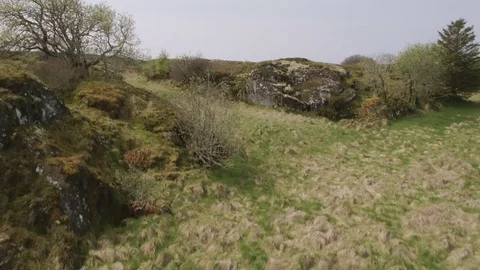 Fjord reveal Stock Footage 79477648